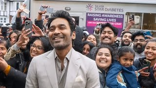 Dhanush Mass Entry London 👑🔥 !! International Star ⭐👑 !! Dhanush Mass Mashup Video 😎💥 !!