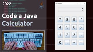 ASMR Programming Typing (No Talking) | Calculator App | Java Swing GUI | Speed Coding