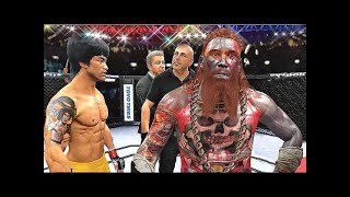 Bruce Lee vs. The Gouldenfold - EA sports UFC 4 - CPU vs CPU epic