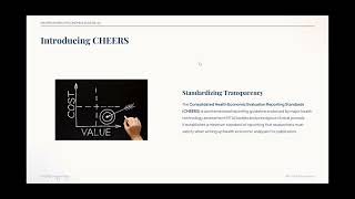 2.1.4 Critical Appraisal CHEERS Checklist | Masters in Health Economics