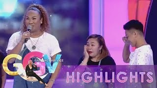 GGV Pre-Show: A contestant cries while giving a message to her boyfriend | #GGVFunnyMoNasabi