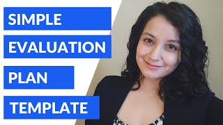 Evaluation Plan Components Made Easy for Nonprofits and Coalitions