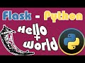 Python Flask Hello World Example | Flask getting started: Hello World