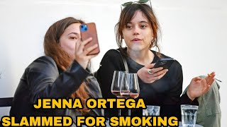 Jenna Ortega Receives criticism from fans after spotted smoking