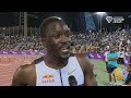 Letsile Tebogo Doha Diamond League 200m in 20.10 [Interview]