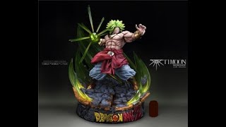 #雕像開箱片 龍珠 天幕工作室 1/4 布羅尼 Timoon Studio Broly resin statue unboxing