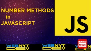Number Methods | javascript beginner tutorial | Javascript course for beginners