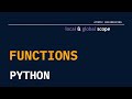 Functions in Python | Default Parameters | Scope of Variables | Return values
