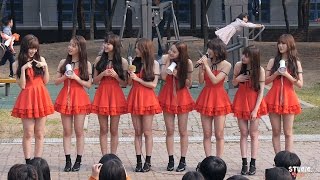 151018 오마이걸(OH MY GIRL) SBS 인기가요 팬미팅(Fan Meeting) 직캠(Fancam)