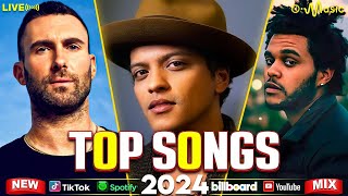 Ed Sheeran, Bruno Mars, Dua Lipa, Adele, Maroon 5, Rihanna, The Weeknd - Pop music 2024