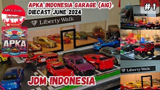 JDM Apka Indonesia Garage (AIG) 2024 | Mod \u0026 Trading Diecast - 1 @apkaindonesia  #diecast #lbwk #jdm