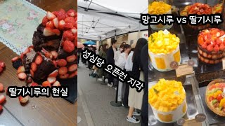 성심당 🍰 주말 아침, 오픈런 지각하면 생기는 웨이팅 | 딸기시루 케이크의 현실 | 망고시루 vs 딸기시루