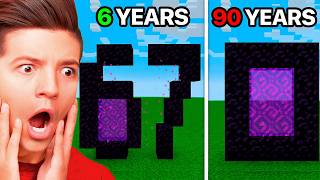 MINECRAFT AT DIFFERENT AGES! 😱 | PrestonPlayz