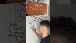 Math Integration Timelapse | Real-life Application of Calculus #math #maths #justicethetutor