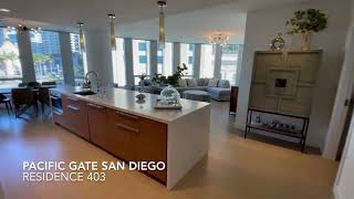 Pacific Gate Residence 403 in Downtown San Diego