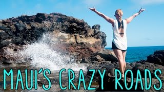 CRAZY roads through Maui! - Hawaii Travel Vlog