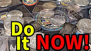 The time to buy silver is RIGHT NOW!