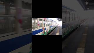 ロマ佐賀列車・Y-DC125・佐賀県・久保田駅(Romancing Saga train Kubota station)#Shorts