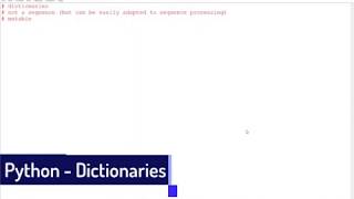 Programming Essentials in Python: Module 4 (Dictionaries)