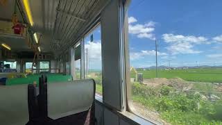 【短区間の快速】宇野線 213系 C-02編成 快速岡山行き《茶屋町駅→妹尾駅》