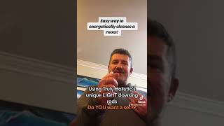 Clearing a room with LIGHT dowsing rods