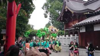 播州秋祭り 恵美酒宮天満神社 清水屋台 宮裏