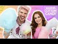 MAKING SKITTLES COTTON CANDY! w/ Joey Graceffa