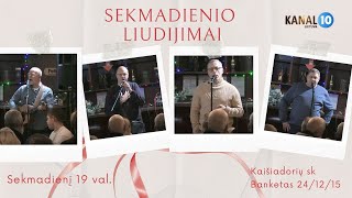 SEKMADIENIO LIUDIJIMAI l Kaišiadorių sk banketas 24/12/15