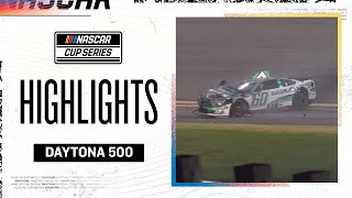 Big crash at front of field leads to Ryan Preece flip in closing laps | NASCAR