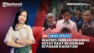 Wapres Gibran Dikawal Ketat saat Kunker ke Pasar Kahayan Palangkaraya, Pisau Pedagang Disita