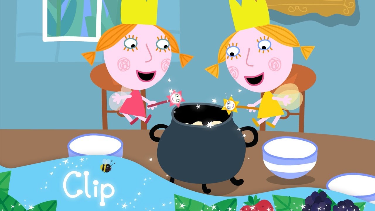 Ben And Holly's Little Kingdom - Daisy And Poppy Make Breakfast - YouTube