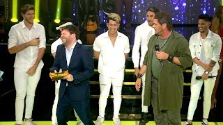 ¡Desopilante! Roberto Peña imitó a Alejandro Sanz y Guido estalló de risa