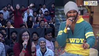 Vijay Deverakonda Question And Answers With Fans & Media At Rowdy Sundowner Party - Filmyfocus.com