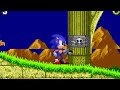 sonic but he has a portal gun funny sonic 2 rom hack