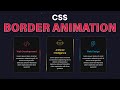 🔥 Learn Advance CSS Border Animations in 5 Minutes! [Part 2]