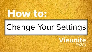 Vieunite Pro: How to Make Changes to Your Textura Pro Digital Canvas Settings