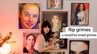chronically online girl explains Grimes lore. (rip grimes)