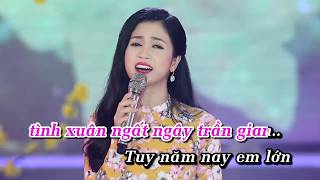 [KARAOKE - BEAT] Ước Nguyện Đầu Xuân - Phương Anh - Nhạc Xuân Canh Tý 2020