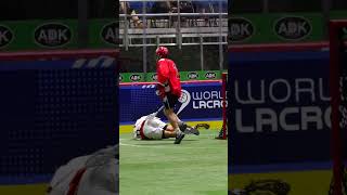 Let's twist again. This is absolutely SICK by Lyle Thompson 🤢 #WorldBox2024 #WLBC #Lacrosse