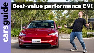 Tesla Model 3 2024 review: Performance EV tested! Half the price of BMW M3 and Mercedes-AMG C63 S