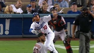 SF@LAD: Turner's second homer chases Bumgarner in 8th