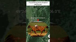 i found a war horse 🐎 in Google Earth 🌎#shorts#viral #tending #find old discovery