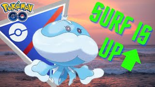 *NEW* Jellicent with SURF is bringing the WAVES in the Open Great League🌊 #pokemongo #gobattleleague