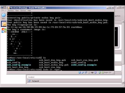 TinyCore / MicroCore - Install SSH Server headless server TinyCore / MicroCore - Install SSH Server headless server