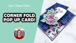 DIY Corner Flip Pop Up Card | Easy Cardmaking Tutorial