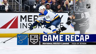 Blues @ Kings 11/18 | NHL Highlights 2023