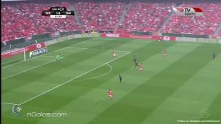 Benfica 5-0 Vitória de Guimarães (2-0) Raúl Jiménez 16' (Liga NOS)