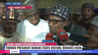 Former President Buhari Visits The State To Commiserate With Victims' Families