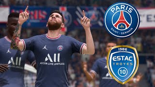 PARIS SAINT-GERMAIN vs ESTAC TROYES | FIFA 22 Ligue 1 | Prediction 08/05/2022