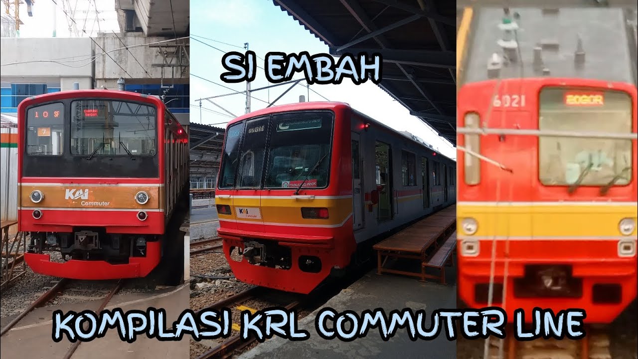 Kompilasi Krl Commuter Line Daop 1 Youtube